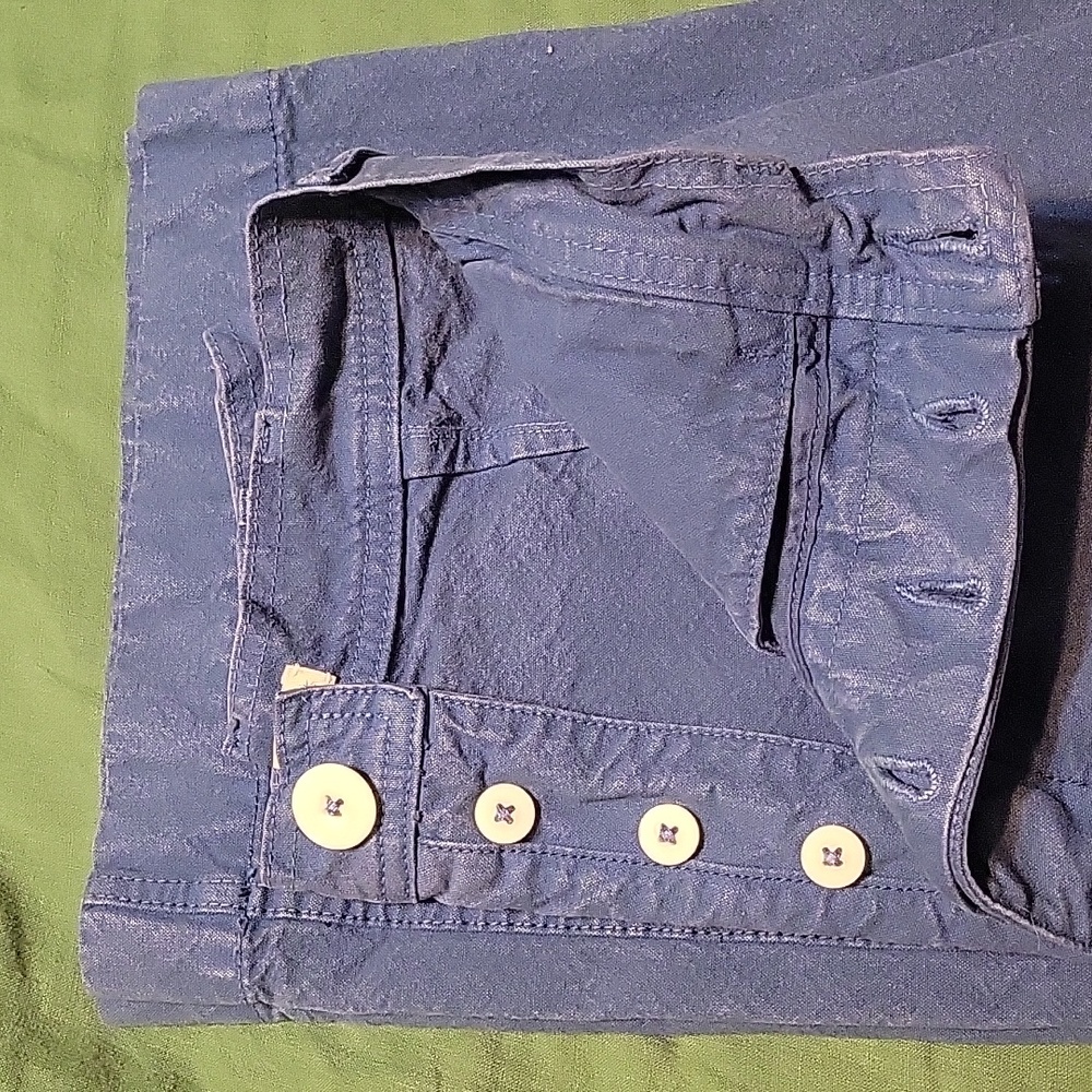 Jesse Kamm sailor pants in mechanics blue size 6